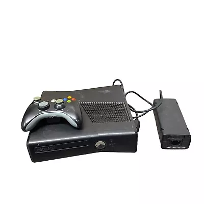 Microsoft XBox 360 S Slim Console 1439 Tested & Working No HDD • $80.99