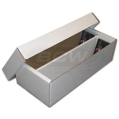 BCW Shoe Storage Box 1600 CT Holds 300 Toploads Sports/Trading Pokemon MTG Card • $8.59