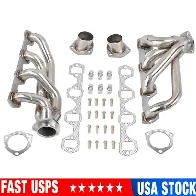 Stainless Steel Headers Shorty For Ford 260 289 302 Mustang 302CU 5.0 1964-1977 • $129.99