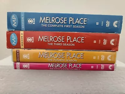 Melrose Place TV DVD Lot Of 4 Seasons 1345 Vol 2 Heather Locklear Zuniga Shue • $12.71