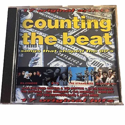 CD COUNTING THE BEAT - SONGS THAT SHAPED THE 80'S Compilation Adam Ant/ Mi-sex • £10.55