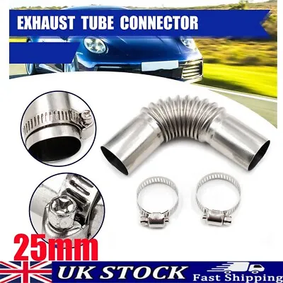 25mm Exhaust Pipe Tube Elbow Connector For Eberspacher Webasto Diesel Heater NEW • £4.99