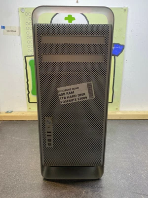 £199.95 • Buy APPLE Mac Pro TOWER (2009) A1289 X2 XEON QUAD 2.26GHz 4GB 1TB YOSEMITE 2009 #K