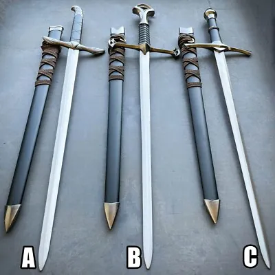 23  Fantasy Renaissance Medieval Crusader Historical Sword Blade W/ Scabbard • $37