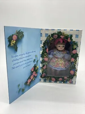 Marie Osmond Fine Porcelain Greeting Card Doll- Mother's Day Knickerbocker 1996 • $6.80