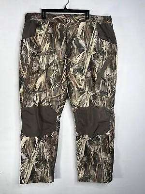 Cabela's Fleece-Lined Midseason Hunting Pants 2XL Truetimber Camo 4Most Dry Plus • $58.21