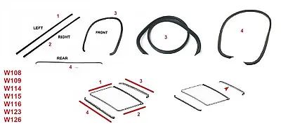 Sunroof Seal Repair Kit Fits Mercedes W108 W109 W114 W115 W116 W123 W126 • $56.05