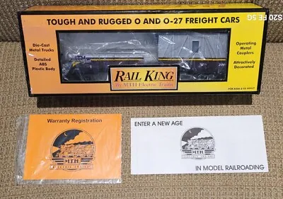 New MTH Rail King O Gage 30-7939 MTH Railroader's Club 2000 Crane Tender Car  • $24.99