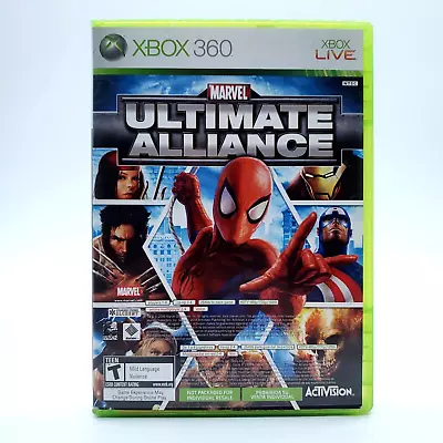 Marvel: Ultimate Alliance + Forza Motorsport 2 Microsoft Xbox 360 2007 CIB • $14.97