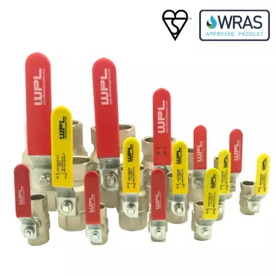 £186.55 • Buy Brass Lever Ball Valve Full Bore Bspp 1/4  - 4  Wras Gas Approved Manual Valve