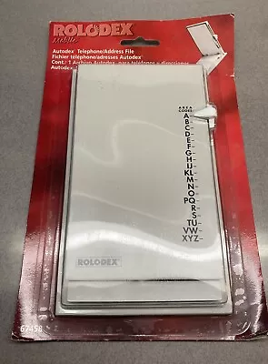 Vintage 1998 Rolodex Mobile  FLIP UP ADDRESS Phone BOOK File Nos In Package • $12.95