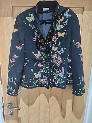 Ladies Caroline Charles Collection 100%wool Blazer/Jacket Size 16 • £60