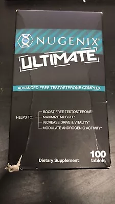 Nugenix Ultimate Advanced Complex 100 Tablets Maximize Muscle EXP.04/2025 (O8) • $38