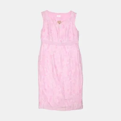 Libra Casual Dress / Size 12 / Midi / Womens / Pink / Cotton • £20