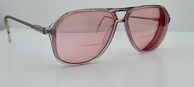 Vintage Silhouette M2084 Gray Translucent Pilot Sunglasses Austria FRAMES ONLY • $37.40