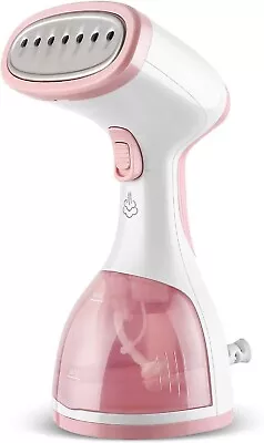 Homeasy 5 In 1 Handheld Clothes Steamer - Pink • £14.99