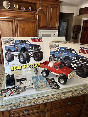 *RARE* Vintage 1985 Tamiya Bruiser 4x4 Toyota RC Truck  Scale Crawler 5848 • $1750