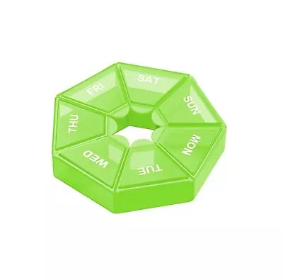 £2.99 • Buy 7 DAY WEEKLY DAILY PILL BOX Organiser Medicine Tablet Storage Dispenser Week New