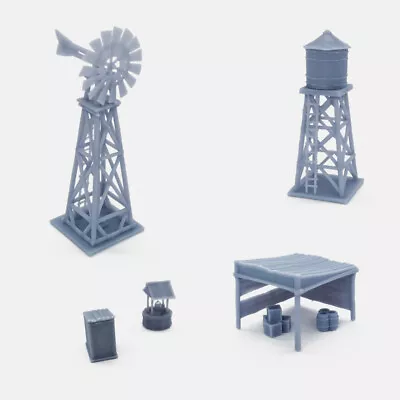 Outland Models Railway Scenery Old West Accessory Mixed Set 1:160 N Scale • $41.79