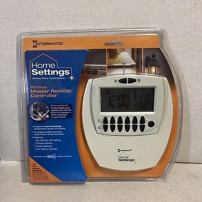 Intermatic HA07C Home Settings Wireless Master Remote Control System Z Wave New • $18.70