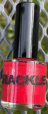 New 11ml Red Crackle Nail Polish Varnish Quick Dry • £3.15