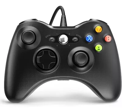 Microsoft Xbox 360 PC WIN 7 8 10 11 Wired Game Controller Gamepad Joystick NEW • $21.88