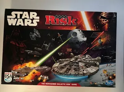 Star Wars Edition The Reimagined Galactic Risk Game Board Game COMPLETE SET • $16.99