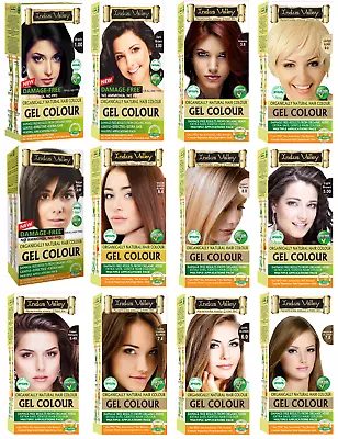 Indus Valley Gel Hair Dye  Colour Cover Grey Touch Up Ammonia Free 90% Natural • £11.95