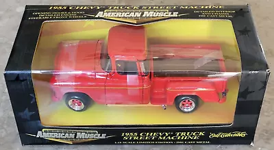 Ertl American Muscle 1:18 Scale 1955 Chevy Truck Street Machine Limited Edition • $49.99
