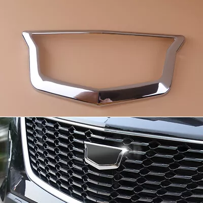 Grille Emblem Front Logo Fit For Cadillac XT4 18 19 Frame Cover Waterproof Tim • $18.72