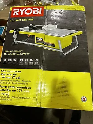 Ryobi WS722 120 V 7 In Tile Saw • $129.99