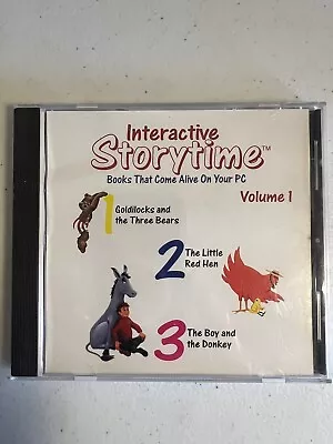 Interactive Story Time Volume 1 CD ROM 1992 • $3.99