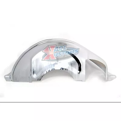 Chrome Steel Chevy GM TH350 TH400 700R4 Transmission Flywheel Dust Cover Vented • $43.95