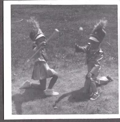 Photograph Osborne Boy/girls Majorette Uniforms Batons Adams City Colorado Photo • $6