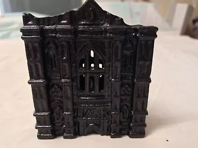 Vintage Cast Iron Bank Money Box • $80