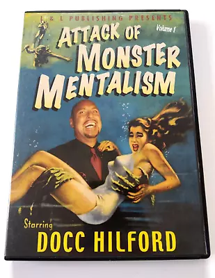 ATTACK OF MONSTER MENTALISM Vol 1 By Docc Hilford - Mind Reading Magic Trick DVD • £11.99