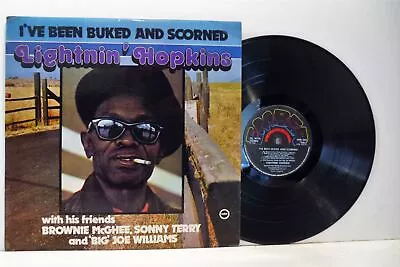 LIGHTNIN' HOPKINS I've Been Buked And Scorned LP EX-/VG+ EMB 3423 Vinyl Album • £10.99