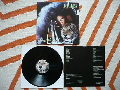 Diana Ross Eaten Alive Vinyl UK 1985 Capitol 1st Press A1/B1 LP Chain Reaction • £6.99