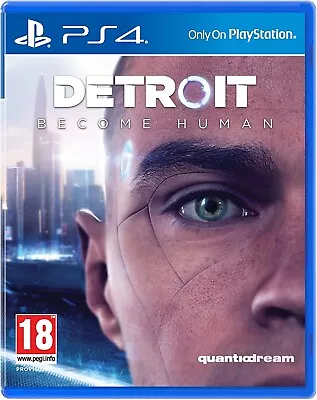 Detroit Become Human  PS4 Playstation 4 Brand New Sealed • $44.95