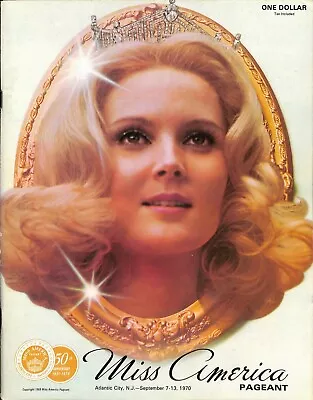 Miss America Pageant Program Atlantic City September 1970  CP11 • $27.99