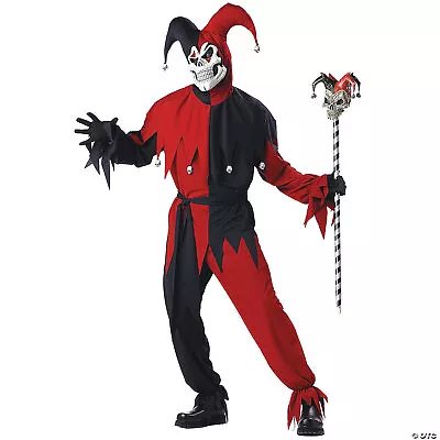 California Costumes - Men's Evil Jester Costume • $53.48
