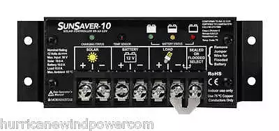 Morningstar  SS-10-12V SunSaver 10 Amp 12 Volt Solar Charge Controller • $90