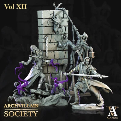 $85.12 • Buy Archvillain Society TOMB RAIDER Adventurers Dungeons And Dragons, RPG Lot Of 3