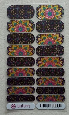 $7 • Buy Jamberry Nail Wrap Full Sheet Sempasuchitl Day Of The Dead Retired November 2016