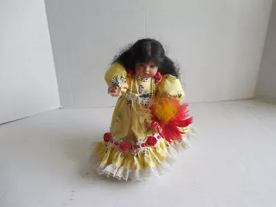 Vintage Porcelain Made In Hawaii  Rosana's Dolls Hula Doll 8 3/8  • $38.33