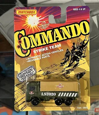 Matchbox Superfast COMMANDO  Strike Team  Volvo Tilt Truck MB26 49 • $11.88