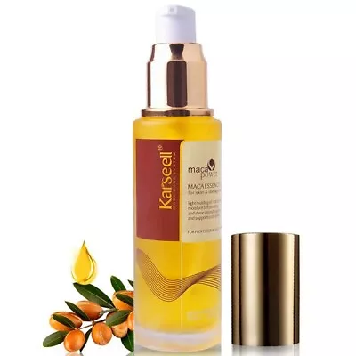 Karseell Moroccan Argan Oil For Hair Healing Cold Pressed Weightless Serum 50ML • $18