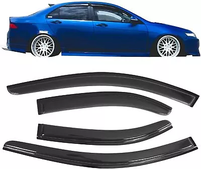 For 2004-2008 Acura TSX Sedan Window Visor Vent Shade Sun Rain Guards Deflectors • $26.99