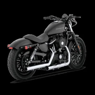 Vance And Hines STRAIGHTSHOTS HS Exhaust Slip-ONS Chrome • $418.45