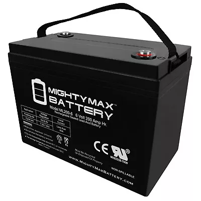Mighty Max 6V 200AH SLA Battery Replacement For AGM M83CHP06V27 200Ah Battery • $219.99